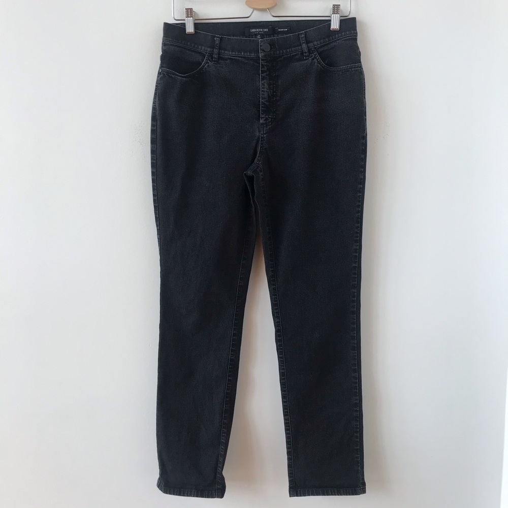 Lafayette 148 New York black  Thompson jeans